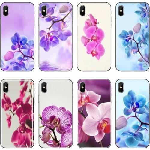 Orchid Flowers tup soft cover case For Huawei Honor 20 10i 9X 10 Lite 8S 8C 8X 7C 7X 7A Mate 40 30 20 lite Pro