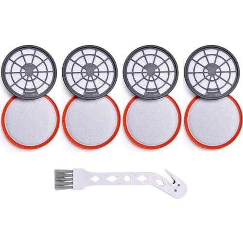 EAS-4 Pack Type 95 Filters For Vax Replacement Filter Pre & Post Motor Filter Kit For Vax Air Compact Series Vacuum Cleaners