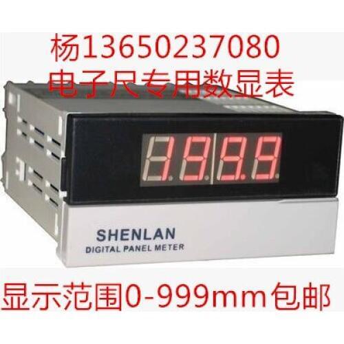 Electronic Resistance Scale Potentiometer 0-1K 5K 10K Europe Displacement Angle Thickness Three and a Half Display Table