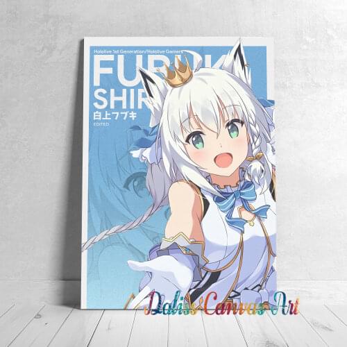 Canvas Anime girl Ryuzaky Anime Pictures Home Decoration Manga Paintings Poster HD Prints Wall Art Modular Living Room Framed