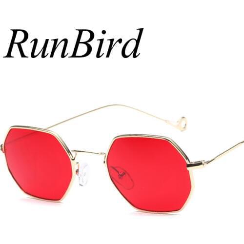 2018 Hand Brand Sunglasses Italy Design Fashion Women Mens Metal Frame Clear Sun Glasses Mirrored Lady Square Sunglasses 371R