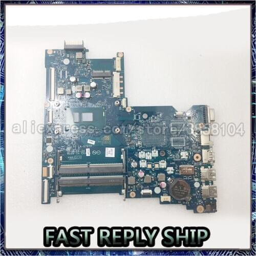 SHELI LA-D707P 909213-601 for HP 15T-AY Laptop Motherboard I5-7200U DDR4 909213-001