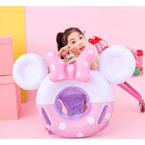 The new inflatable children seat, infant swimming ring, water-playing toy, cartoon seat