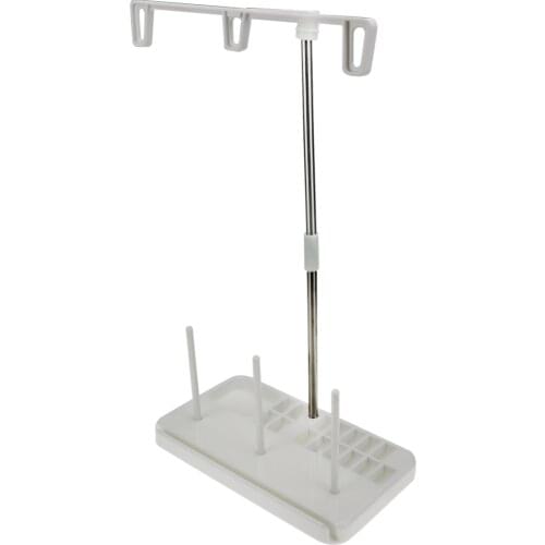 Plastic 3 Cones Bobbins Thread Holder Stand DIY Sewing Machine Accessories