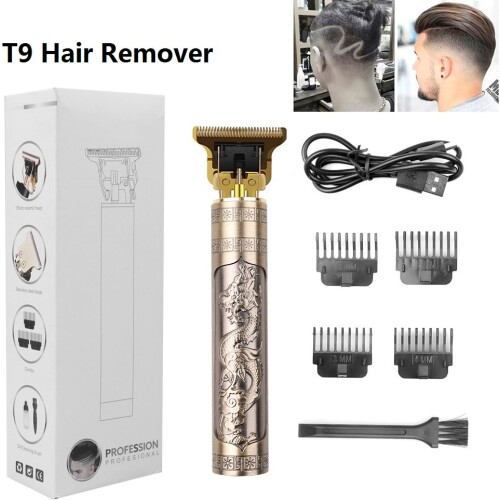 Dropship Electric Hair Clipper Hair Trimmer Barber Razor Machine Cordless Haircut Cutter Shaver Titanium Hair Remover for Men
