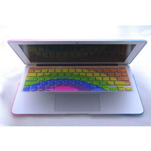 Sunflower rainbow Silicone Laptop keyboard Skin Protector Cover film Guard for Apple Macbook Pro Air Retina 13 15 17