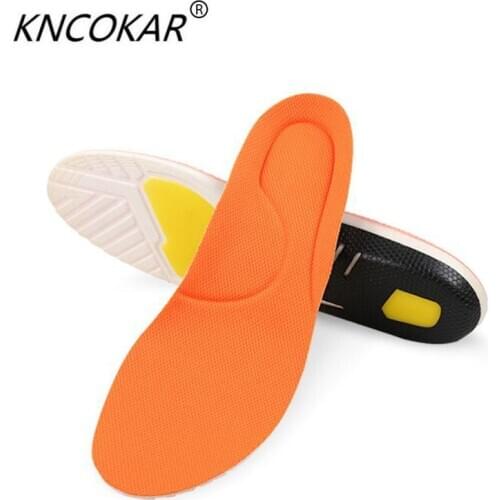 KNCOKAR 1 pair Mesh breathable sports insole women in spring and summer sweat-absorbing anti-odor men shock absorber comfortable