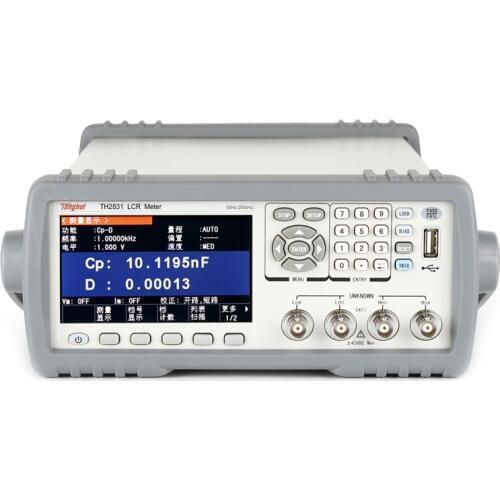 Tonghui TH2831 Digital Precision High Frequency Electric Bridge Inductance Resistance Capacitance Tester LCR Meter