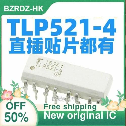 2PCS/lot TLP521-4 SOP16/DIP-16 TLP521-4GB New original IC
