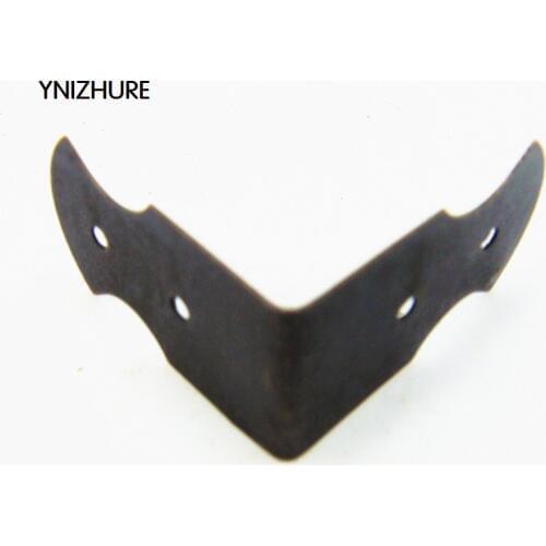 50pcs 25*15mm Antique box accessories wooden luggage side of the box antique side of the box / bag side / sides of the trumpet