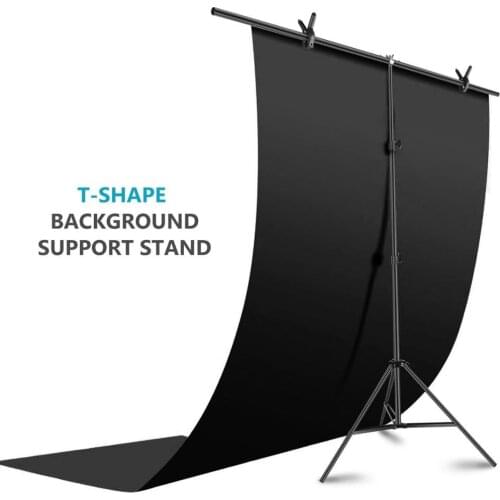 50x68cm T-Shaped Background Stand with Backdrop Photography Photo Studio Frame Support System Kit Photo Studio Kits