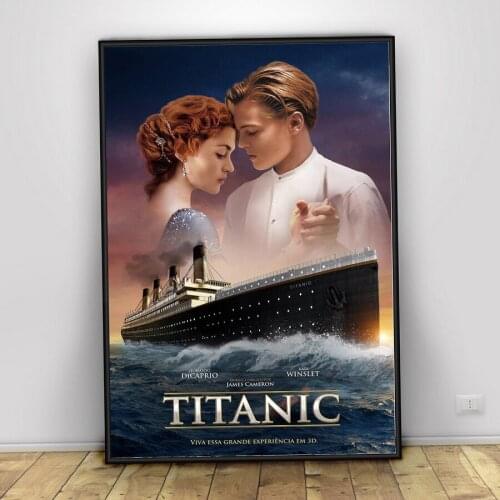 New 5D DIY Diamond Painting Titanic Lover 3D Full Square Round Drill Embroidery Cross Stitch Mosaic Home Decor Valentine Gift