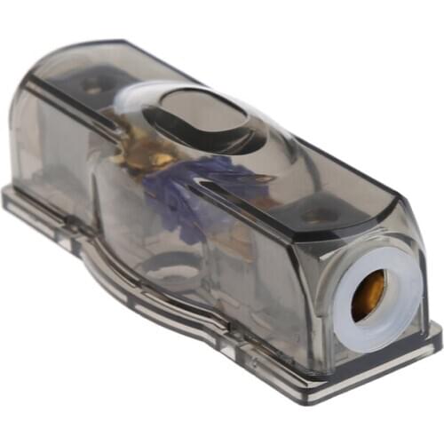 2021 New Block Car Fuse Box Holder Stereo Seats Voltage Exposure Safe Durable Tool 60A