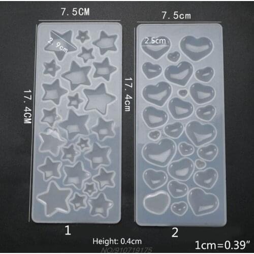 Crystal Epoxy Resin Mold Pendants Casting Silicone Mould Handmade DIY Crafts Jewelry Making Tool N17 20 Dropshipping