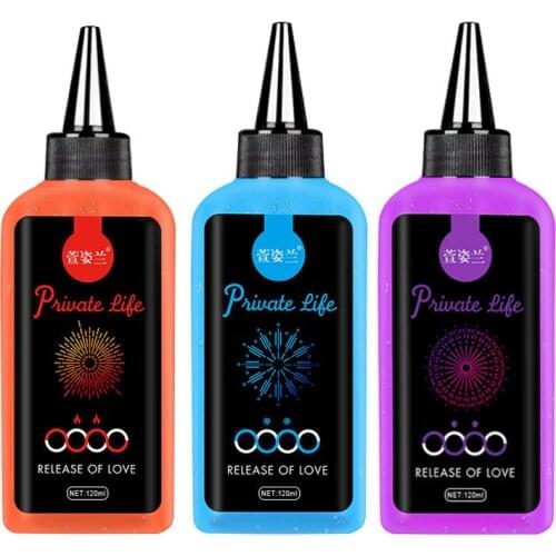 120mL Water Based Sex Lubricant Anal Oral Sex Gel Exciter Orgasm Sex Lube Adult Cream