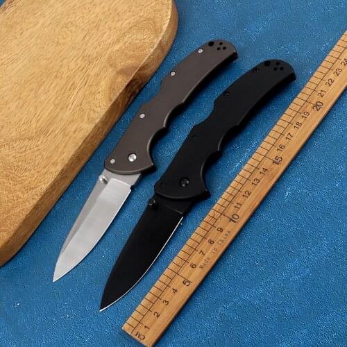 New Cold Steel Code 4 Mark S35VN Blade Aluminum Handle Outdoor Tactical Camping Hunting Survival EDC Tool Kitchen Folding Knife