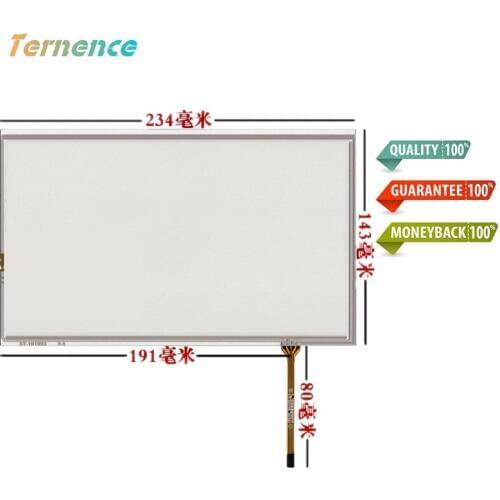 New 10.1''inch 234mm*143mm 4 wire resistive screen touch screen panel Industrial computer screen handwriting Glass sensor