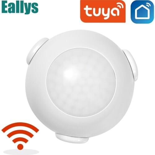 WIFI PIR Motion Sensor Wireless Passive Infrared Detector Security Burglar Alarm Sensor Tuya APP Control Smart Home alarm system