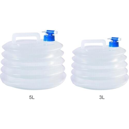 Foldable Leakproof Water Storage Container Outdoor Camping Water Bucket