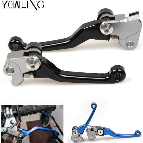 CNC Foldable Pivot Clutch & Brake Lever handle For Yamaha WR250F WR450F WRF 250 450 2005 - 2015 Motorcycle YZ125 YZ250 YZ85 YZ80