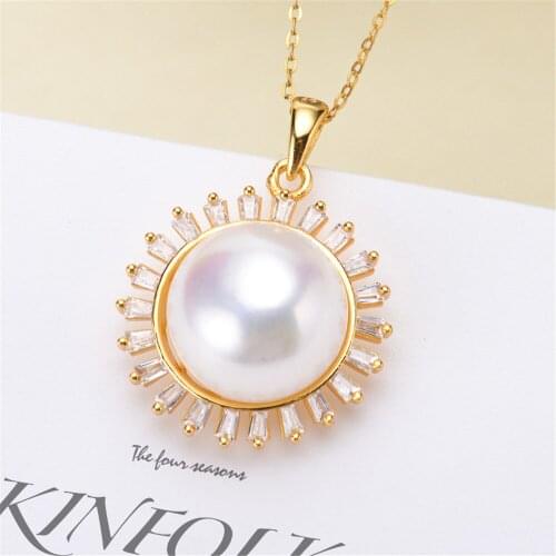 S925 Sterling Silver Screw Eye Pin Bail Top Drilled Beads End Cap For DIY Pearl Charm Pendant Connectors Jewelry Making