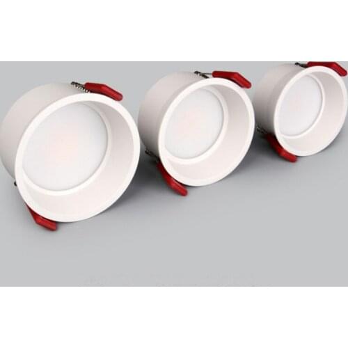 Dimmable LED Round WhiteCeiling Spot Light COB Recessed Downlight 3w 5W 7W 12W 15W 18w