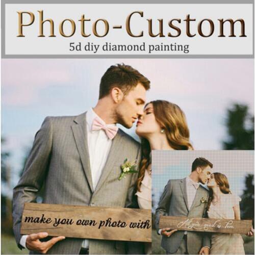 ZOOYA Photo Custom Diamond Embroidery Make Your Own 5D DIY Diamond Painting Cross Stitch Full Square Drill Rhinestone Mosaic AZ1