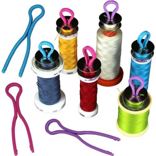 10/20/30pcs bobbin Keep Bobbin Threads Matched Up with Your Thread Spools Colorful Sewing Machine Bobbin buddiesTool