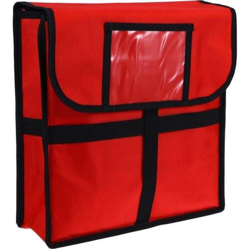 11 Inches Wear Resistant Container Holder Fresh Portable Box Pizza Delivery Bag Case Food Storage Ergonomic Thermal Insulated