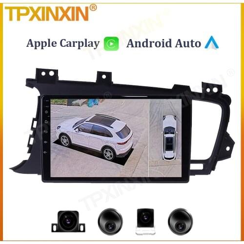 6+128G For KIA K5 Android AI Voice Control 4G Carplay Car Radio Multimedia player bluetooth GPS natigation system