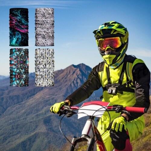 Bandana Men Woman Headband Scarf Head Neck Face Outdoor Cycling Sports Bandana Tactic Balaclava For Summer Fishing Dustproof