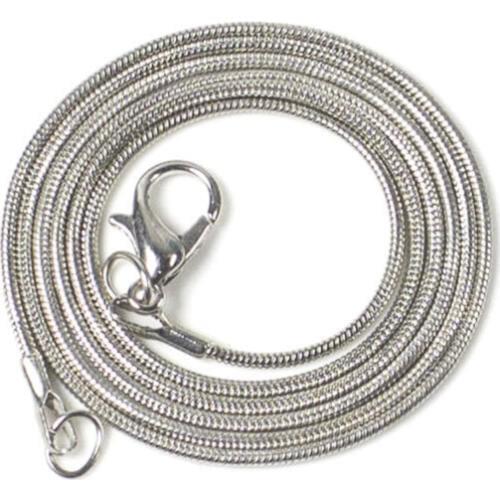 41/45/50/60cm Length Stainless Steel Chain snake chain Clavicular chain Lobster Clasps Simple Chains Necklace