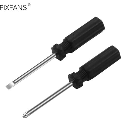 FIXFANS 4mm Phillips Screwdriver and 4mm Flathead Slotted Screwdriver for Home Appliances Repair Tool