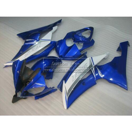 Injection mold fairing kit For YAMAHA YZF R6 2008 2009-2013 2014 blue white black new fairings set YZFR6 08-14 JL45 +7 gifts