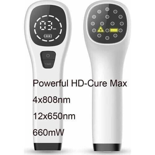 New LLLT 650nm 808nm Cold Light Powerful Home Use Portable Body Pain Relief Soft Cold Laser Therapy Phototherapy Device