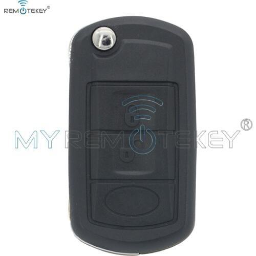 Remtekey Flip remote key shell HU101 blade 3 button for Landrover LR3 Range Rover 2007 2008 2009 2010