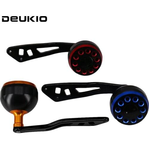DEUKIO Fishing Reel Handle Knob Dia 38MM Metal Fishing Rocker Knob Spinning Wheel Machined for ABU Shimano Daiwa Pesca
