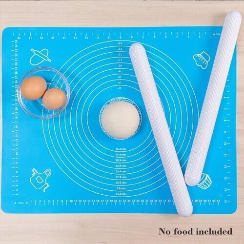 Silicone Non-Stick Silicone Thickening Mat Rolling Dough Liner Pad Pastry Cake Bakeware Paste Flour Table Sheet Kitchen tools