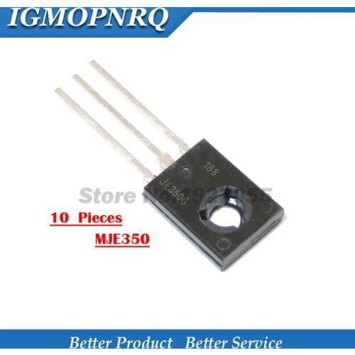10PCS MJE350 TO-126 KSE350 TO126 JE350-G plastic NPN transistor E350-G new