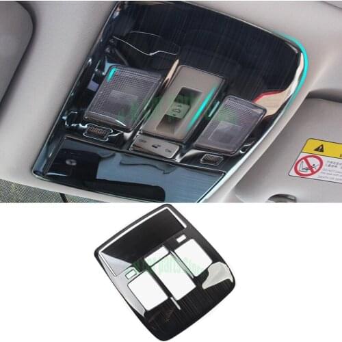 3PCS For Mazd a CX-5 CX5 2013-2018 Auto Front And Rear Reading Light Decorative Frame Interior Sticker Car Styling Accessories