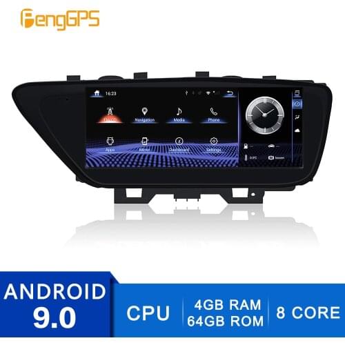4G+64G DVD Player 2 Din Stereo Android 9.0 for Lexus ES 2013-2017 GPS Navigation DVD Player 8 Core FM/AM Auto Radio Headunit