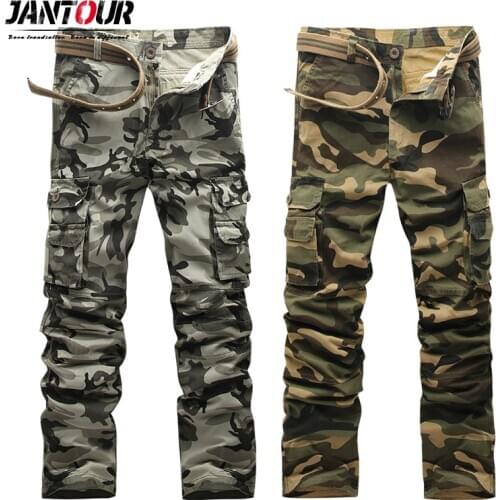 2020 New Water Waves Camouflage Trousers Military Tactical Pants Men Multi-Pocket Overalls Male Cargo Pants Men Brand Pants
