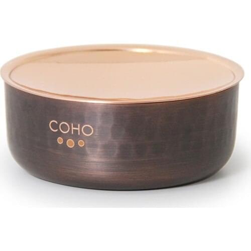 Coho Antique Smokeless Copper Candle holder
