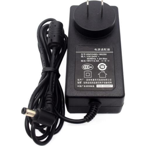 For Philips Power Supply AC Adapter Charger KNC048Q-180250 18v 2.5A black - Used