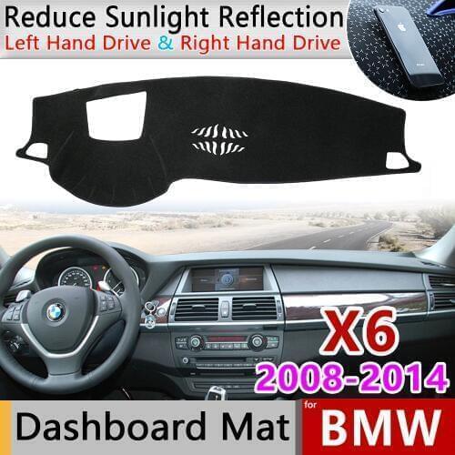 For BMW X6 E71 2008~2014 Anti-Slip Mat Dashboard Cover Pad Sunshade Dashmat Protect Carpet Accessories 2009 2010 2011 2012 2013