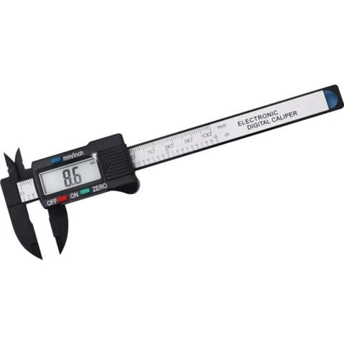 Electronic Digital Display Vernier Caliper 0-150Mm 0-100Mm Plastic Caliper Measurement Tool Inner Diameter Outer Diameter