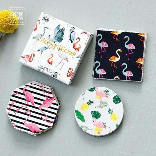45 Pcs/lot Mini Flamingo Bird Collection Paper Sticker Decoration DIY Ablum Diary Scrapbooking Label Sticker Kawaii Stationer