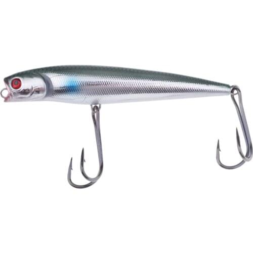 Top Water Fishing Lures, Floating Popper, Hard Lures with Strong Hooks, Bass Crankbaits, 4 Colors
