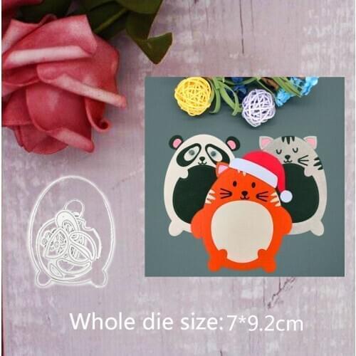 Little bear and partner Metal Cutting Dies New for Craft Dies Scrapbooking for Card Making Album Embossing Paper Stencil Decor