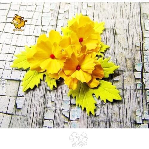 Fashion Flowers Metal Cutting Die Stencils Template for Scrapbooking Paper Album Cards Gift Decor Knife Punch Die Cut New 2020